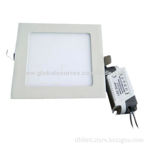 5W LED square down-light, side glow with high color rendering, different sizes for option